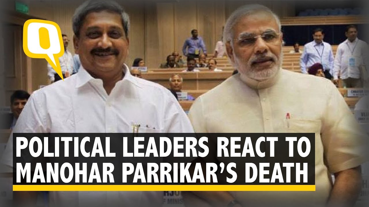 &lsquo;Epitome of Integrity&rsquo;: PM Modi, Rahul Condole Parrikar&rsquo;s Demise | The Quint