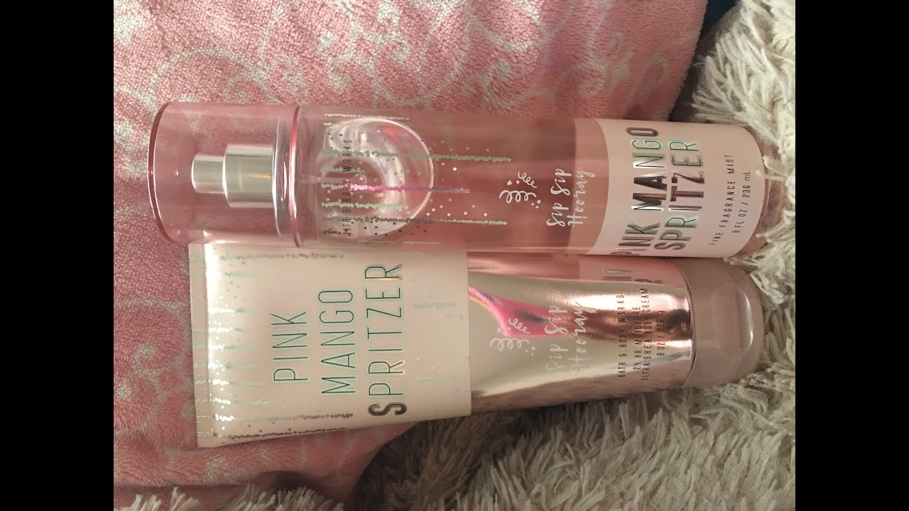 Pink Mango Spritzer: Bath and Body Works Review!