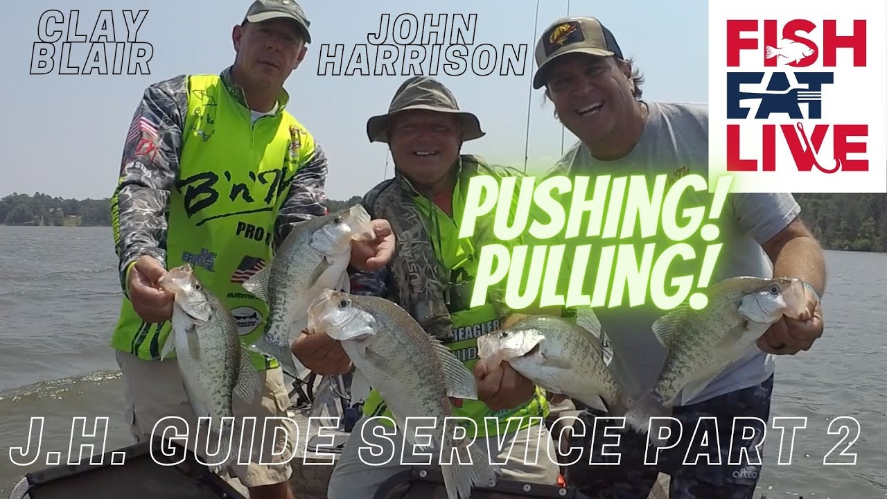 How to Push and Pull for Crappie JH GUIDE SERVICE PART 2 Fish Eat Live