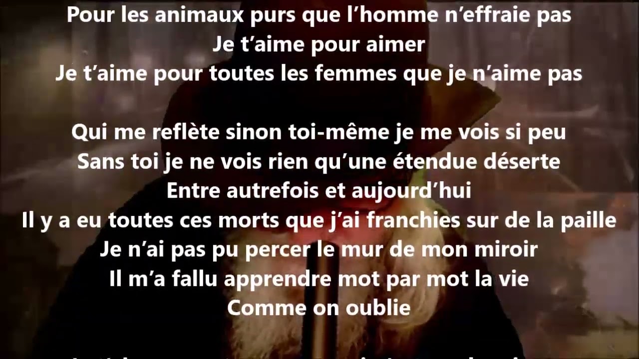 Je t’aime - Paul Éluard lu par Yvon Jean