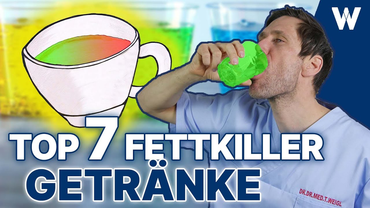 Wie kann ich abnehmen? Diese Getränke sind wahre Fettkiller & kurbeln den Fettstoffwechsel an!