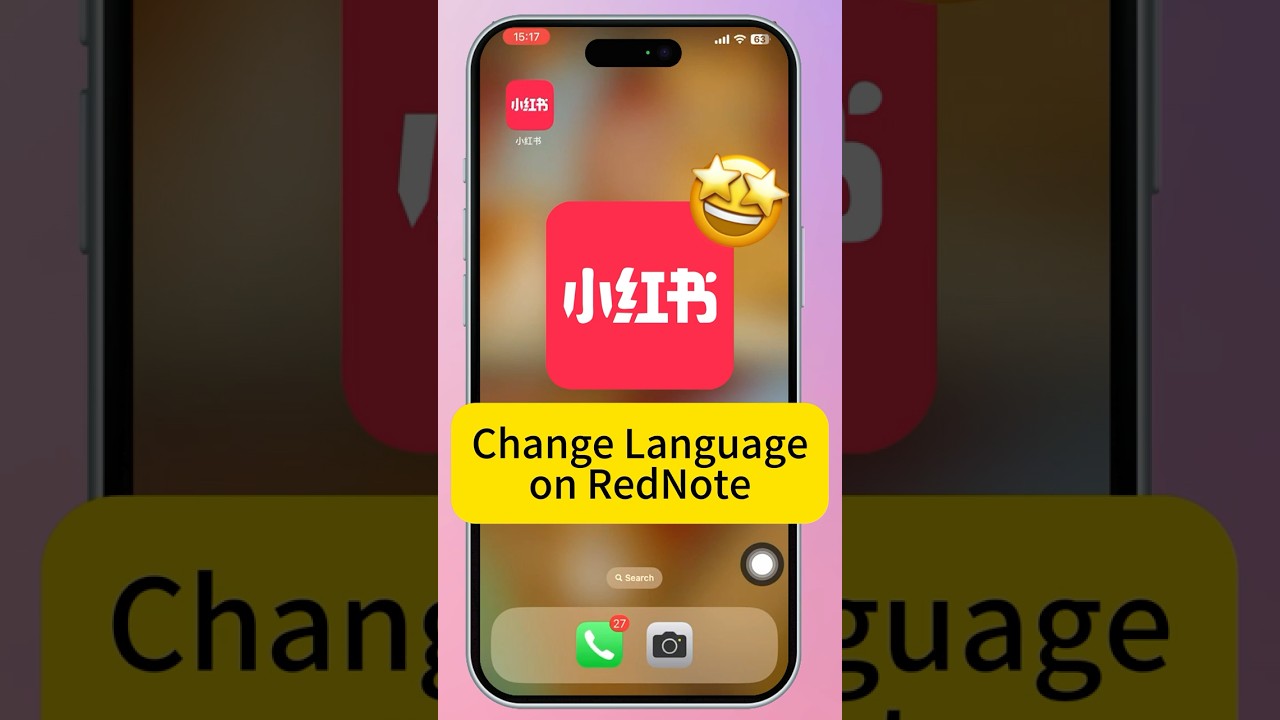🤩Change Language on RedNote App in 3 Seconds!  (TikTok Alternatives) -  xiaohongshu