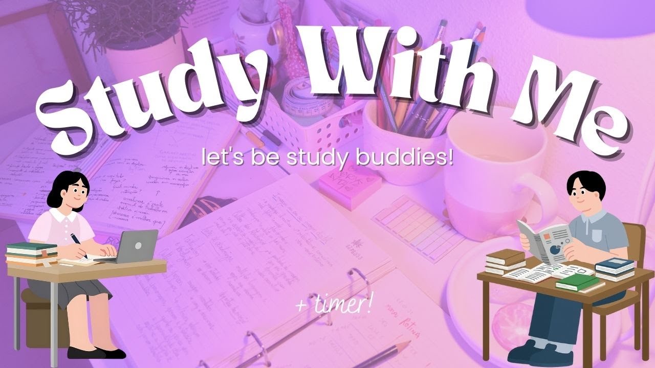 STUDY WITH ME | 90/15 POMODORO TECHNIQUES