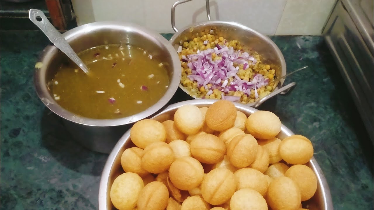 Street style golgappa ghar par banaye #Inshatant  golgappa at home #@pakshaili777