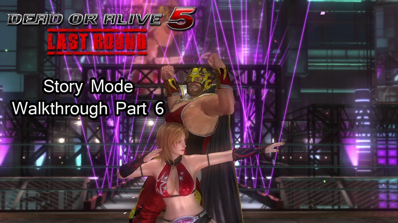 Dead or Alive 5 Last Round (PS4) Story Mode Walkthrough Part 6 [60 FPS]
