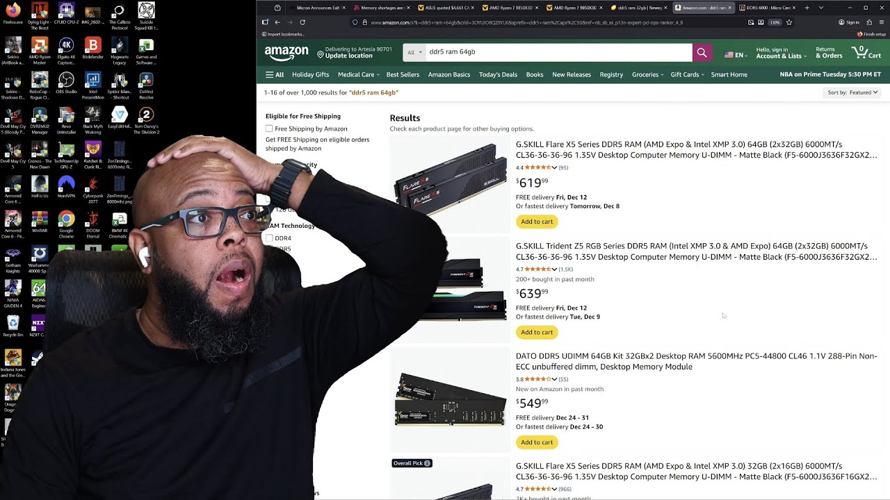 DDR5 RAM, Micron and AI.....Lets Talk About It