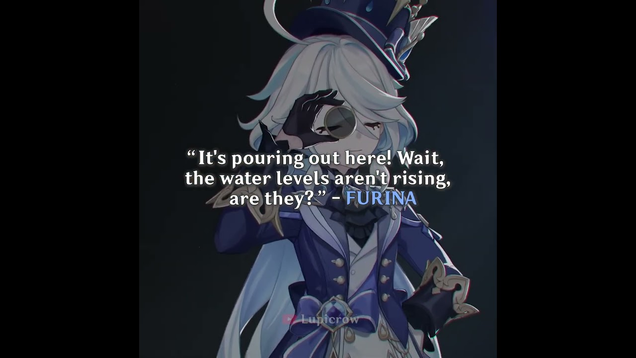 The last one is such an iconic line #genshinimpact