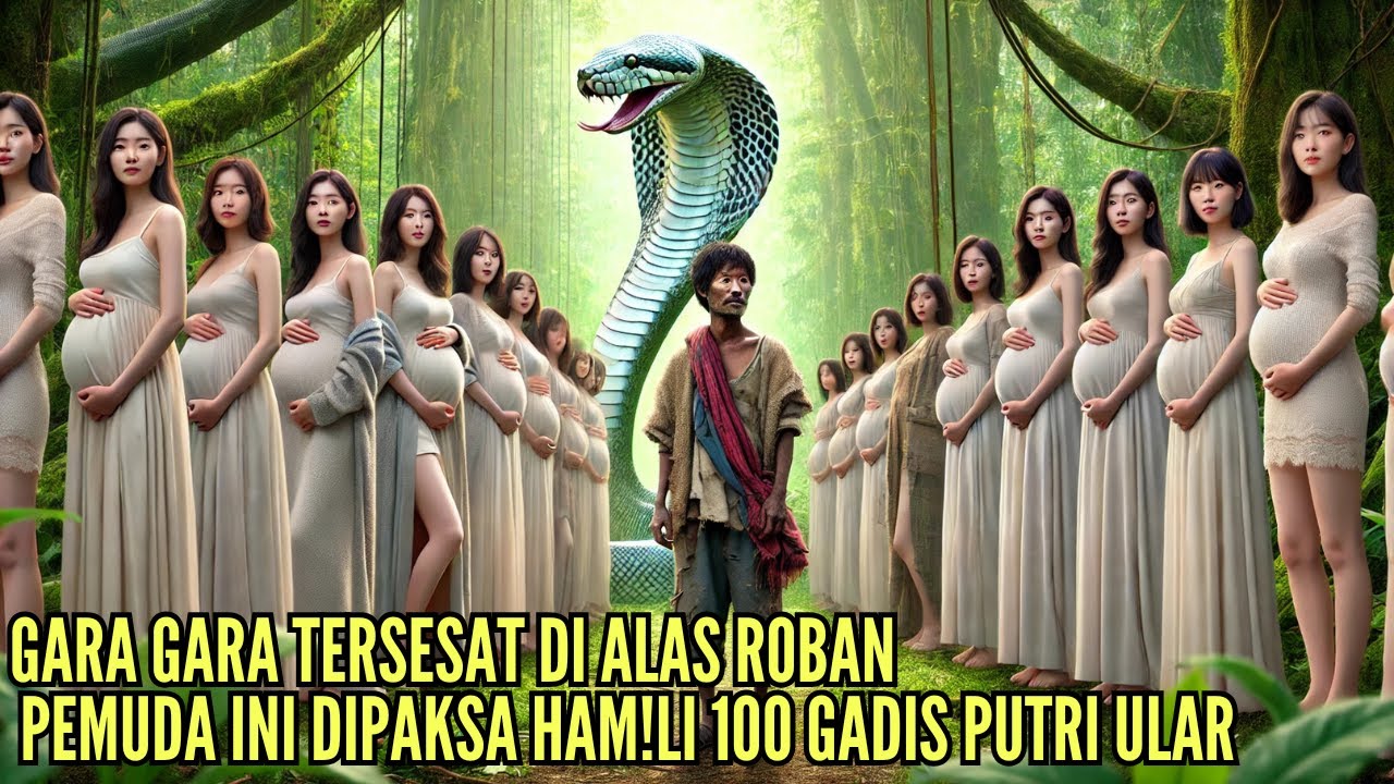 VIRAL !! KISAH PEMUDA MISKIN TERSESAT DI KERAJAAN ULAR & DIPAKS4 MEN!KAHI 100 WAN!TA CANTIK NAMUN...