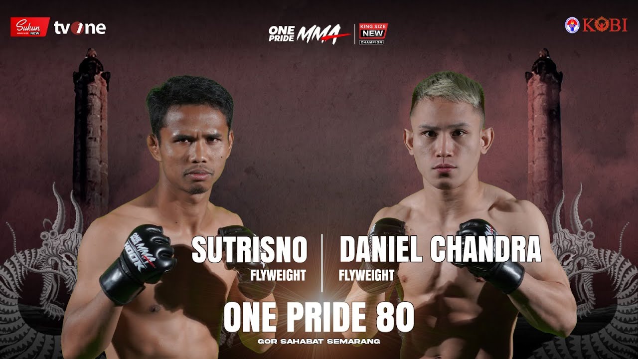 SUTRISNO VS DANIEL CHANDRA | FULL FIGHT ONE PRIDE MMA 80 KING SIZE NEW #5 SEMARANG