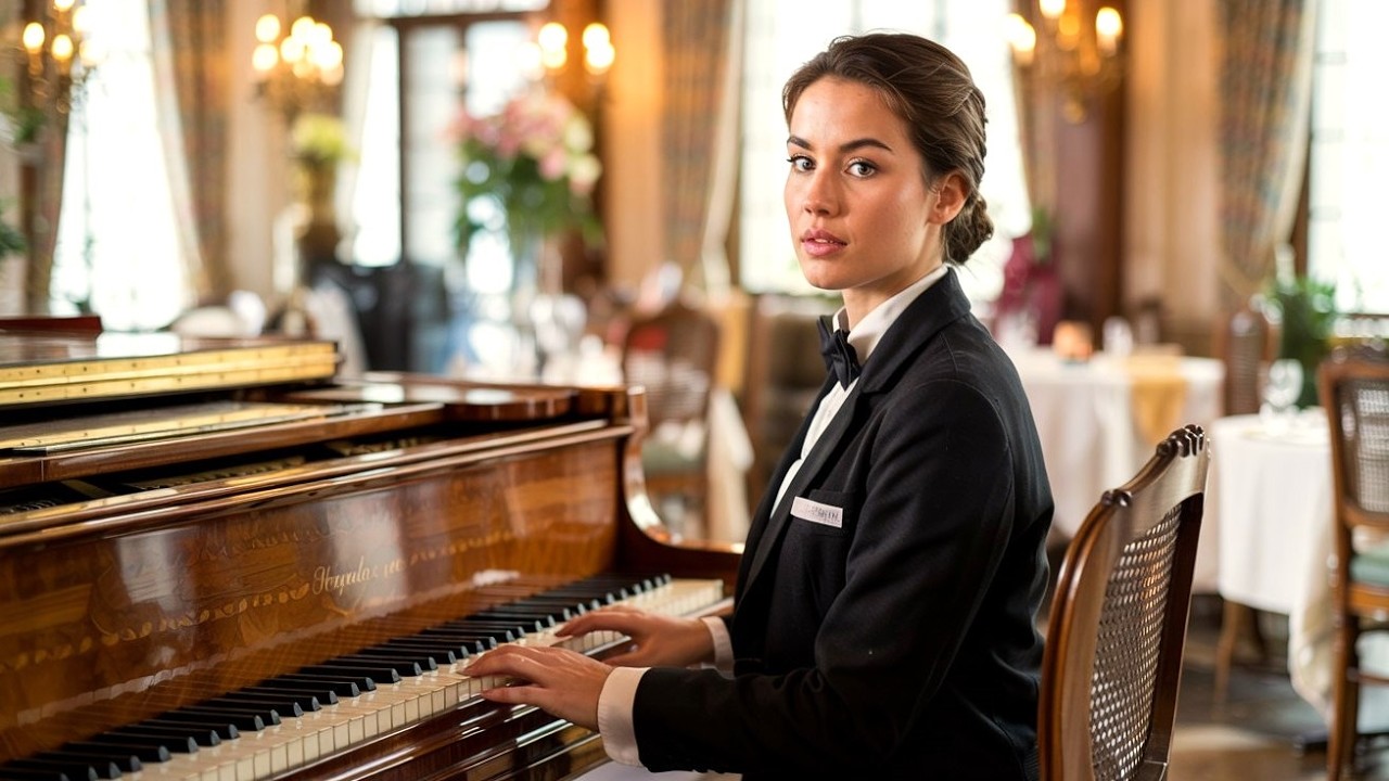 Hidden Ability Exposed — One Waitress, One Piano, Total Silence