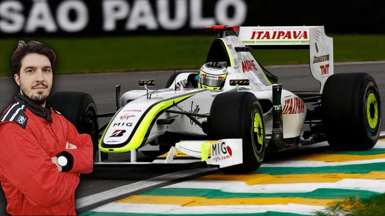 I drove ALL of BUTTON's F1 cars at INTERLAGOS to find out which one is the FASTEST
