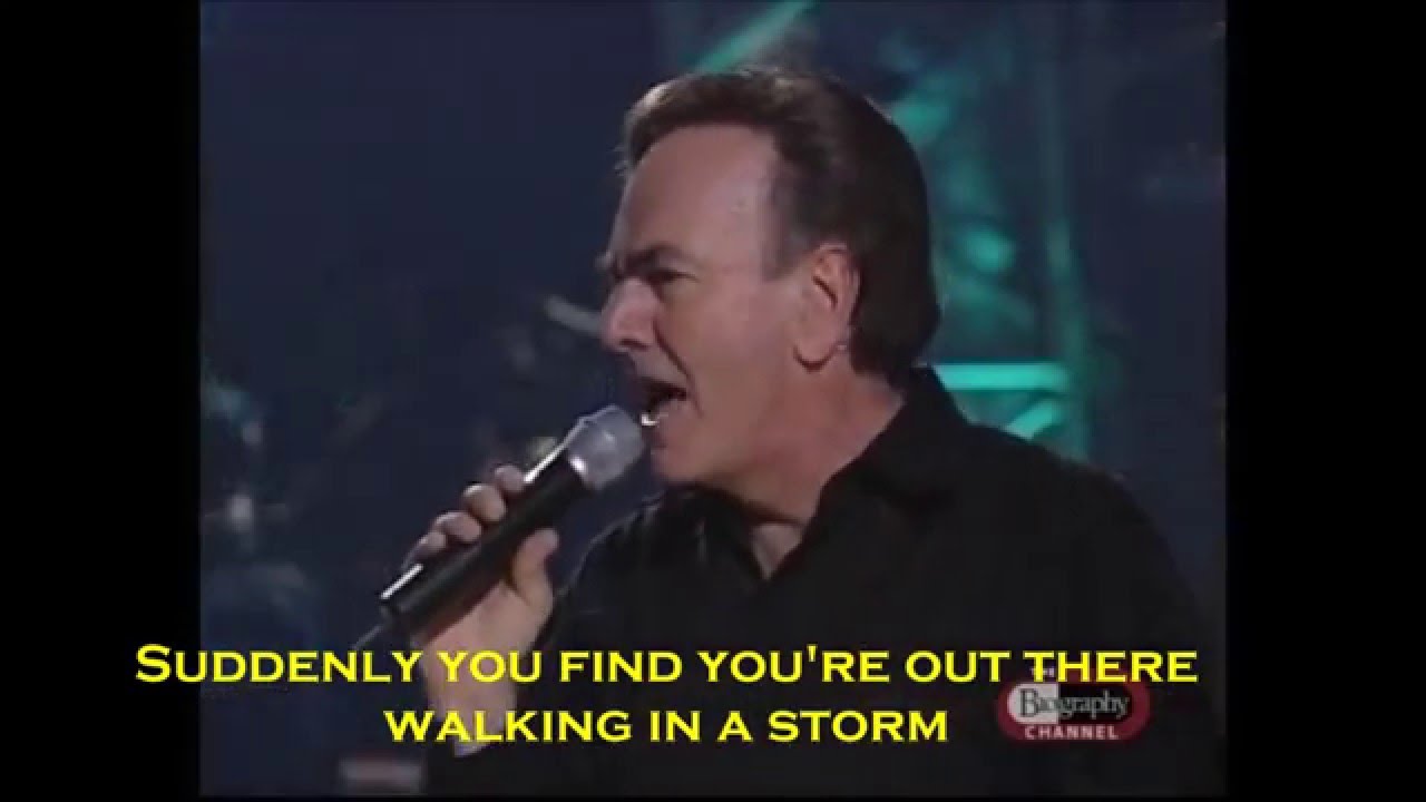Neil Diamond - Love On The Rocks (Live 2001 w/ Lyrics)