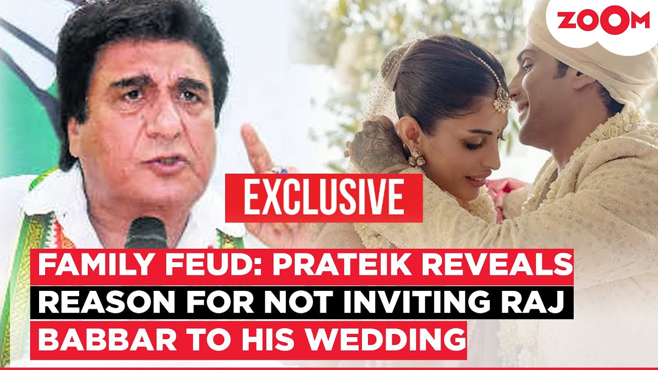 Prateik Smita Patil BREAKS SILENCE on why he didn't invite father Raj Babbar, family at his Wedding
