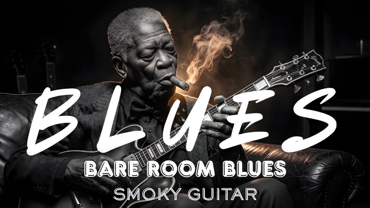 Bare Room Blues 🌑🥃 | Minimal Whiskey Blues & Lonely Afterhours Guitar – Smoky Guitar #smokyguitar