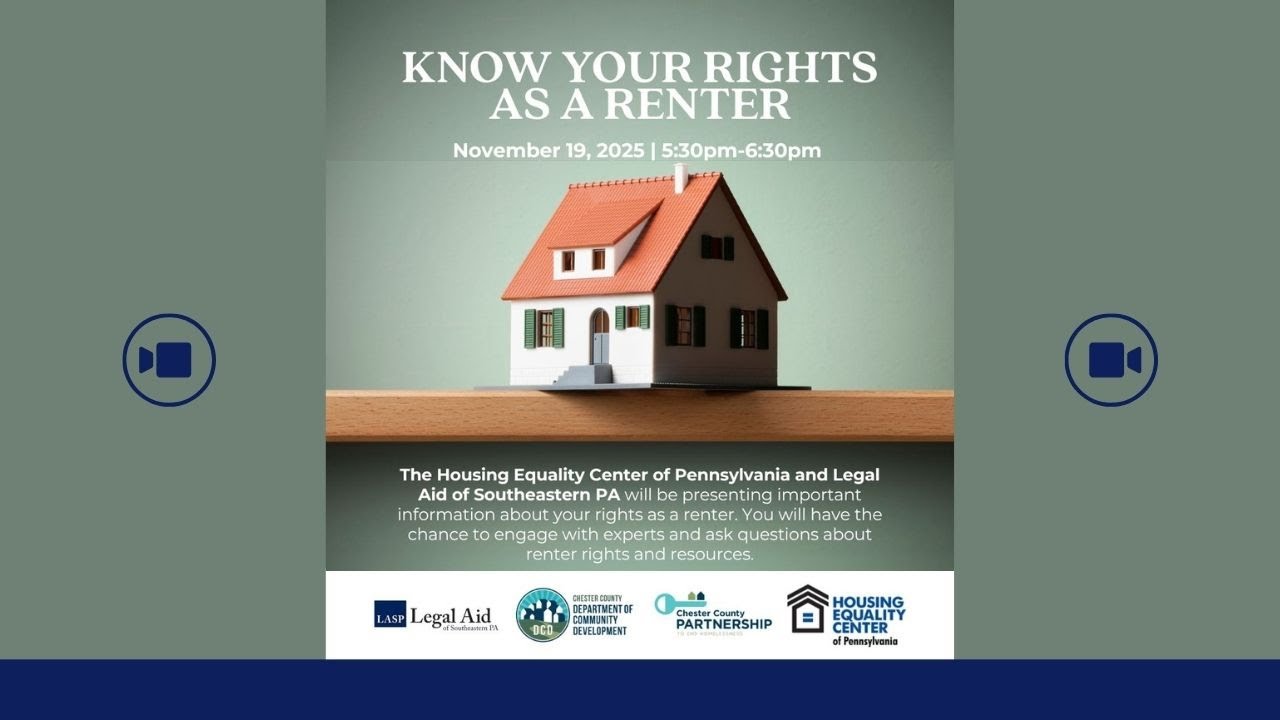 Know Your Rights as a Renter - in English (Nov. 19, 2025)