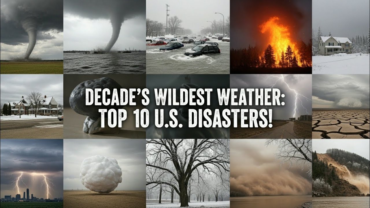 Decade's Wildest Weather: Top 10 U.S. Disasters!