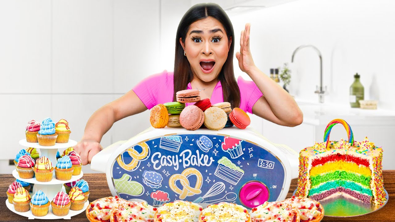 I only ate EASY BAKE OVEN foods for 24 hours!