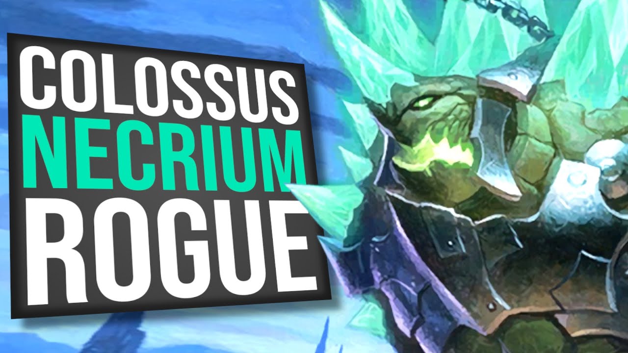 Deathrattle Rogue Feat HUGE COLOSSI!! | Standard | Hearthstone
