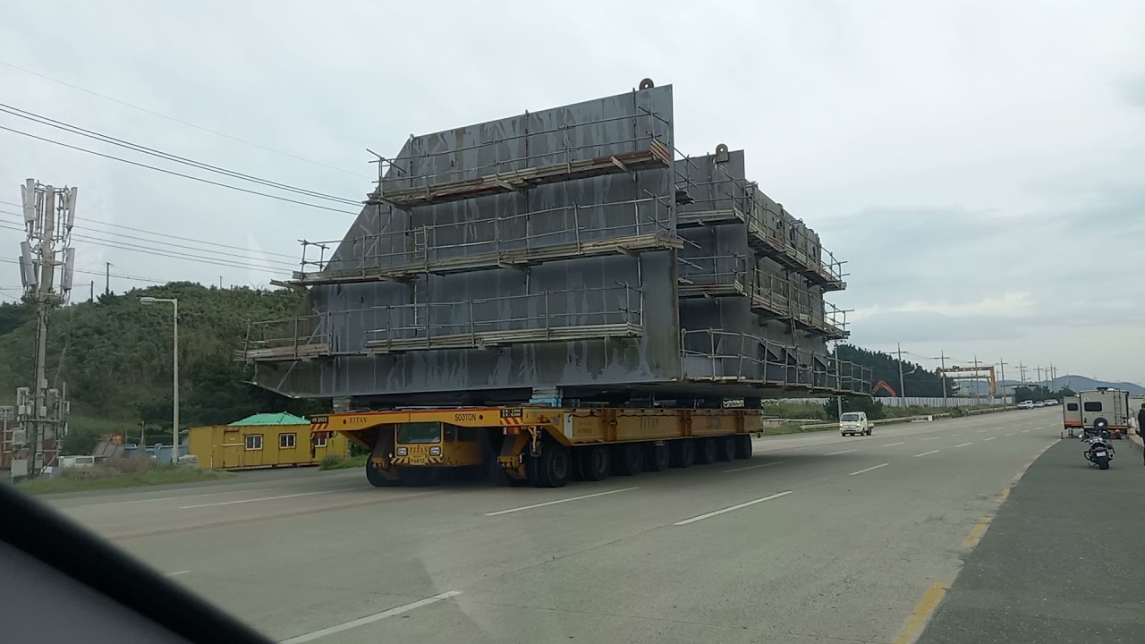 컨테이너선 대형블록