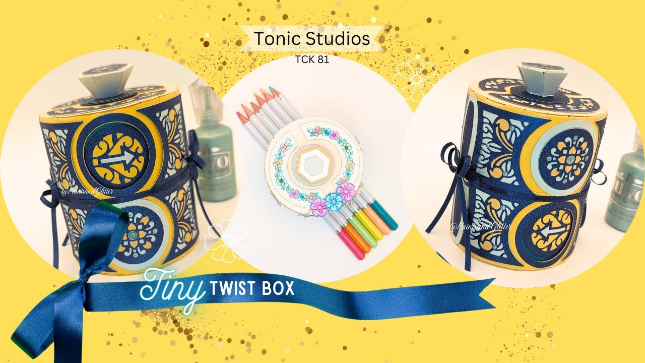 Tonic Studios TCK 81 Tiny Twist Box (Tutorial)