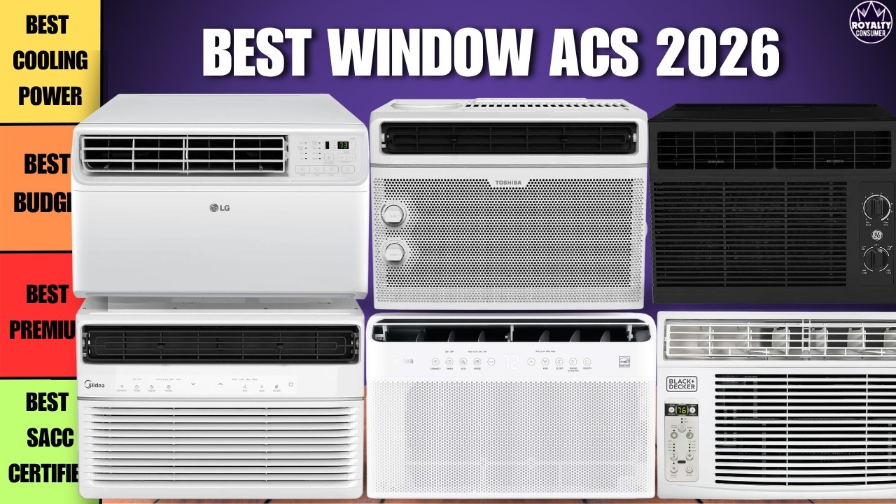 Best Window Air Conditioners 2025 - Top 6 Best Models So Far