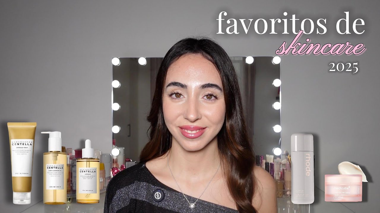 Favoritos de Skincare 2025🫶🏻 SPOILER: casi todos los productos son coreanos🇰🇷✨