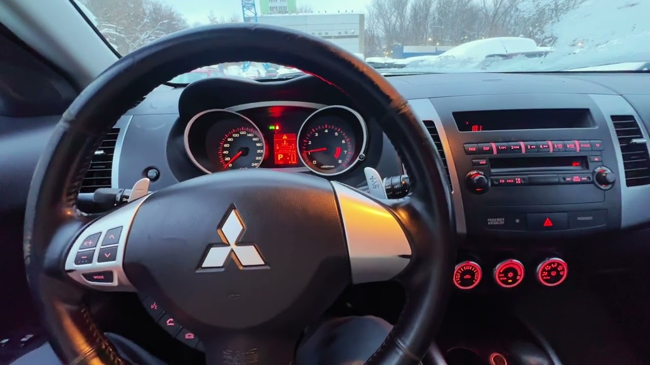 MITSUBISHI OUTLANDER 2007 обзор!!!