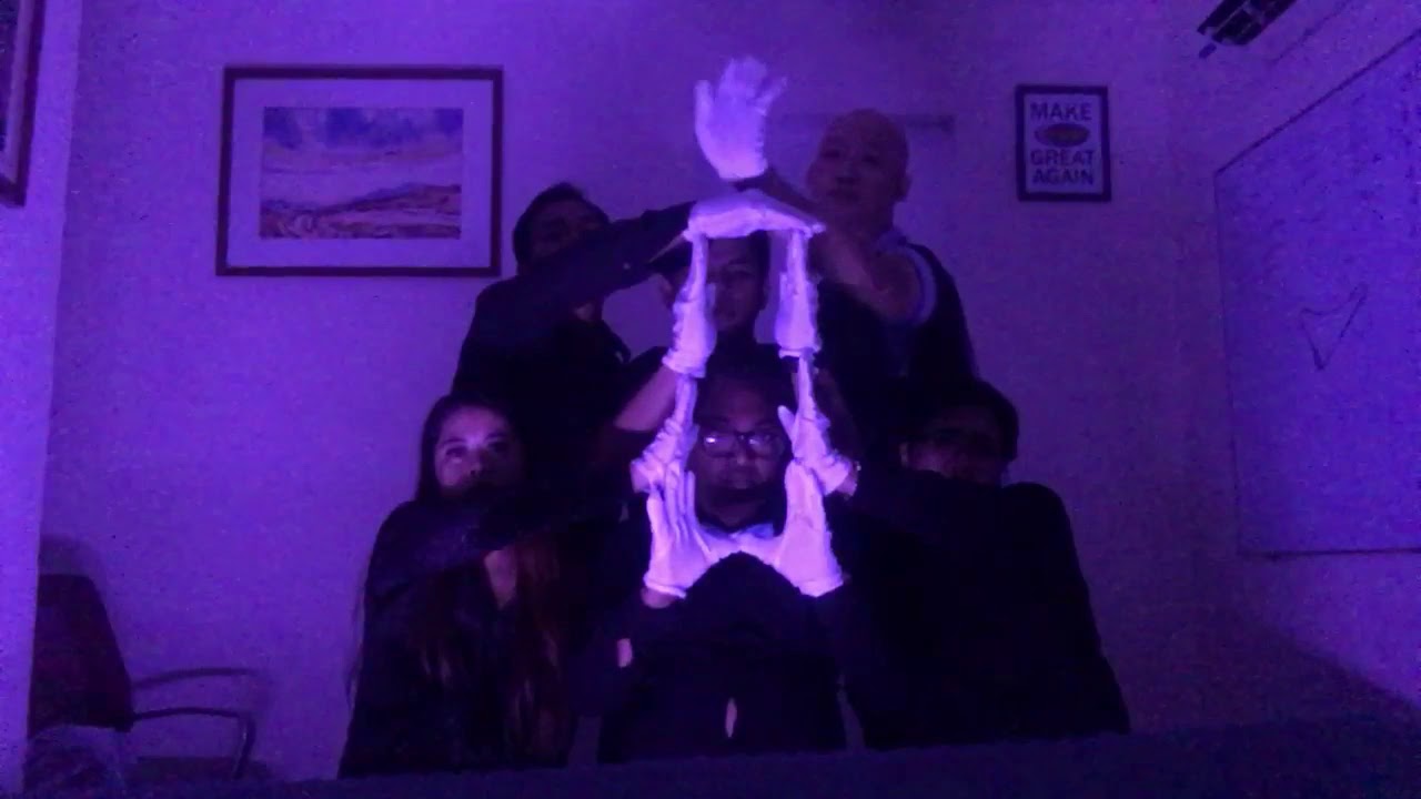 Hand Mime performance of Team BOSA. (Final practice)
