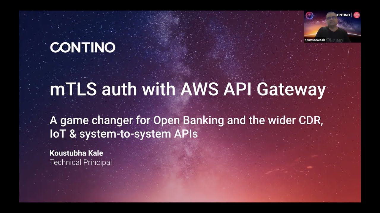 Configuring Mutual TLS with AWS API Gateway - Melbourne API & Microservices Meetup
