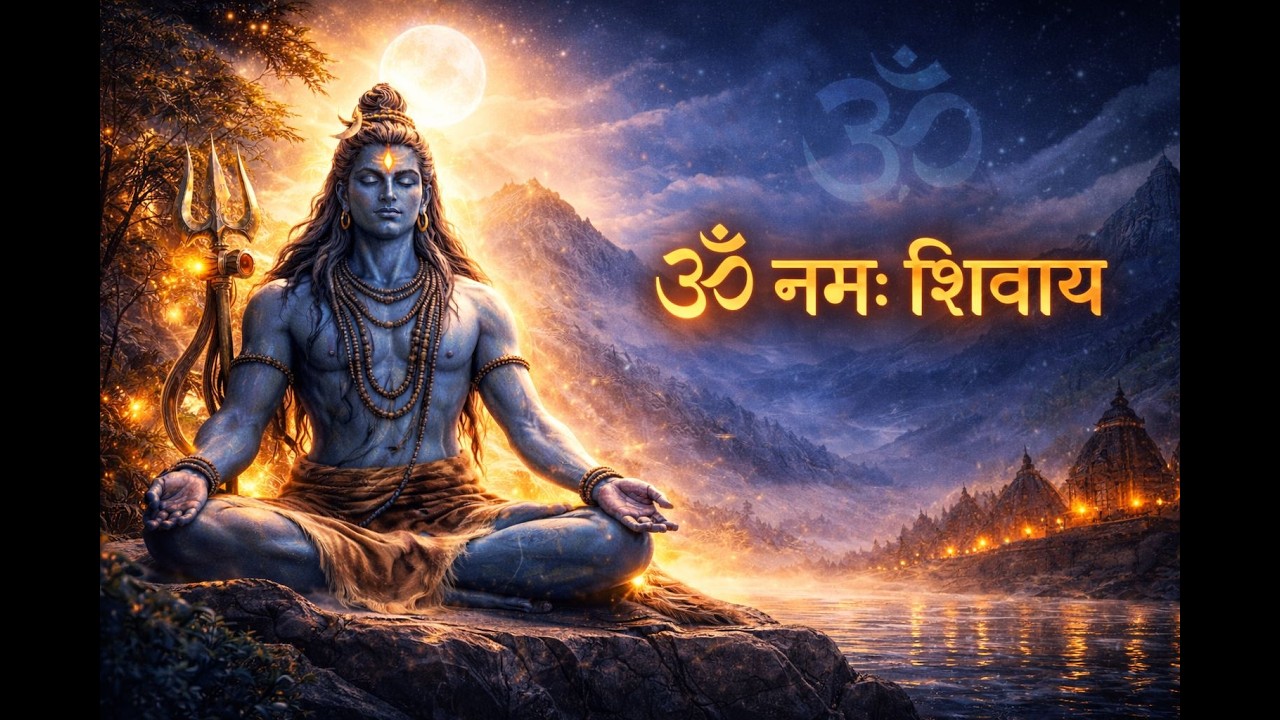 ॐ नमः शिवाय  - महाशिवरात्रि विशेष – ॐ नमः शिवाय दिव्य मंत्र जाप | शिव कृपा हेतु