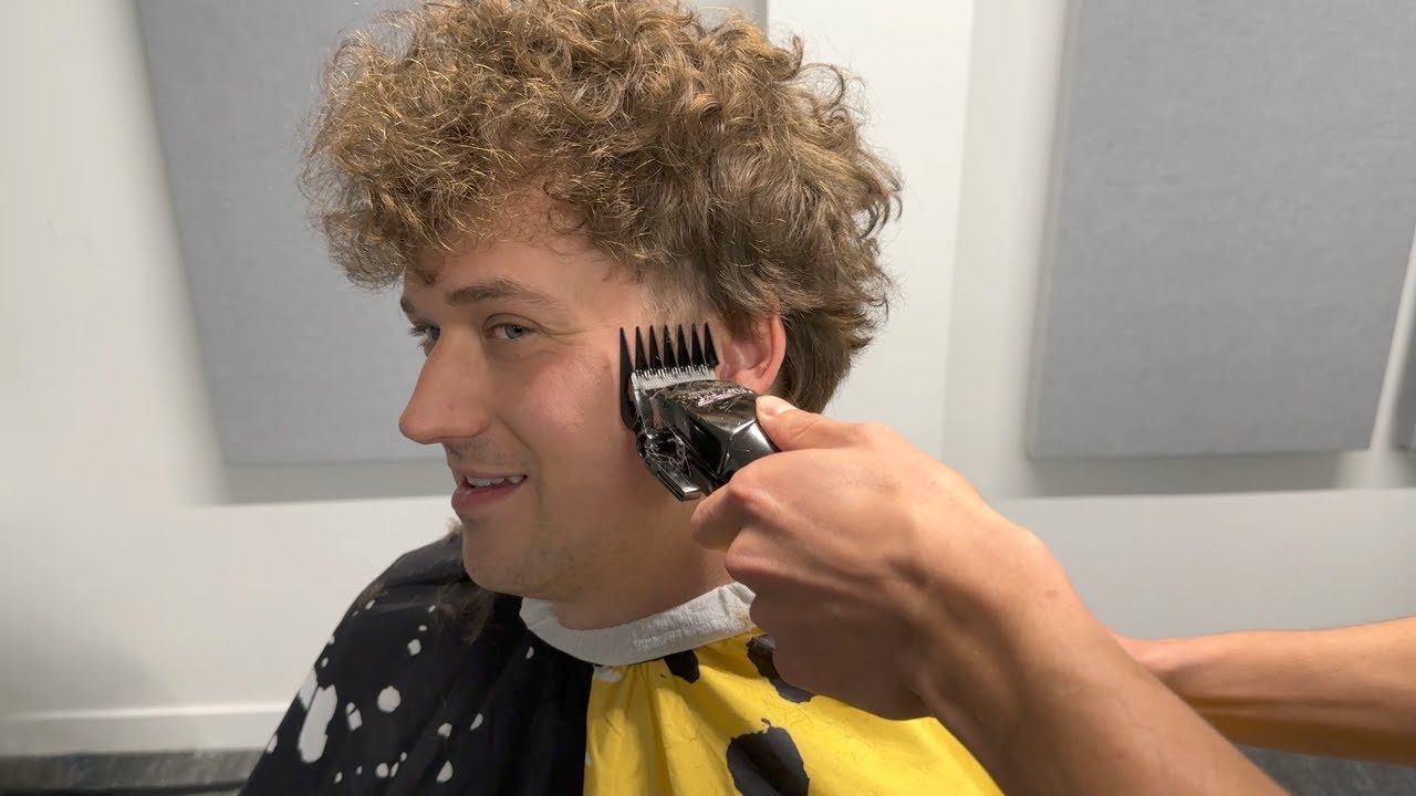 Giving My Friend a Haircut!