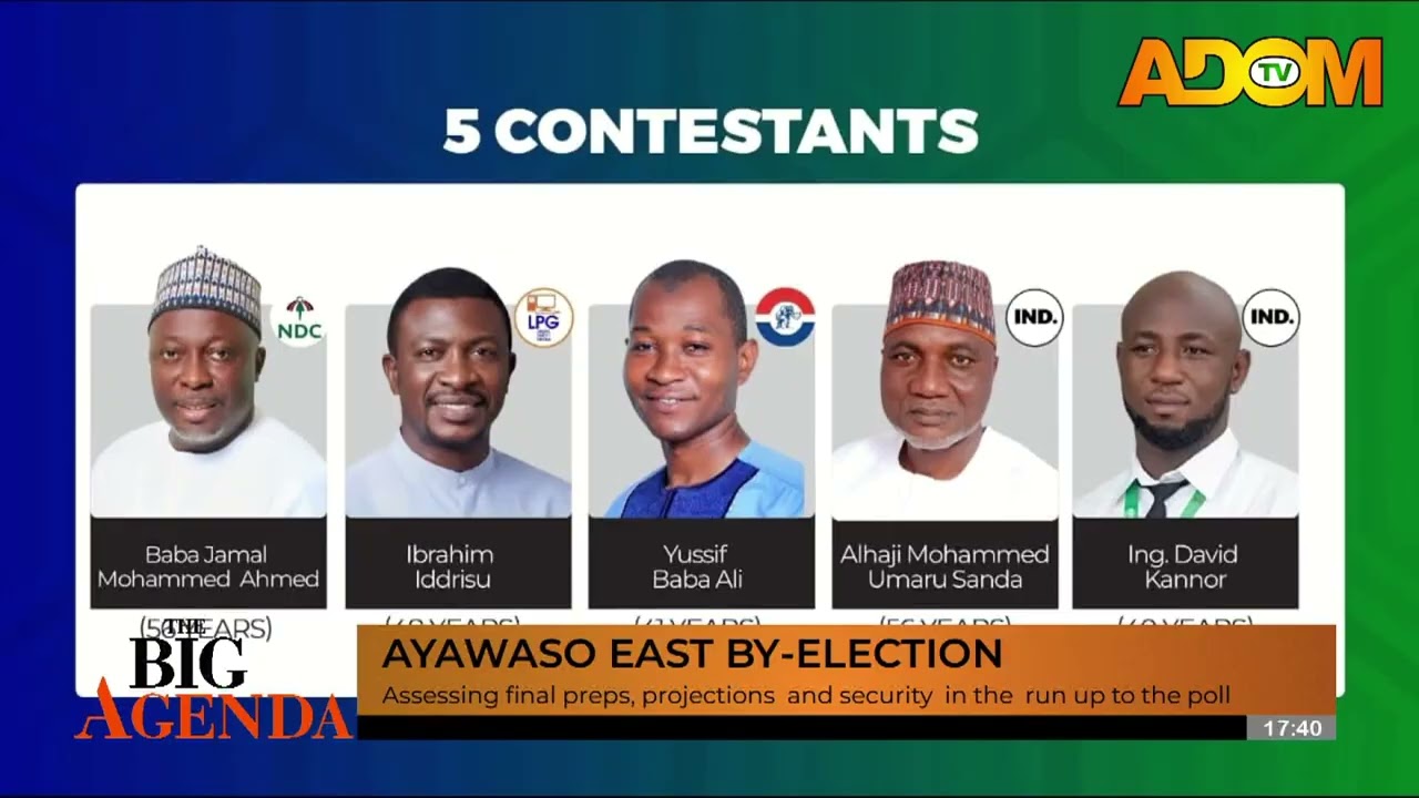 Ayawaso East By Election: Assessing final preps, projects and security in the run-up to the poll.
