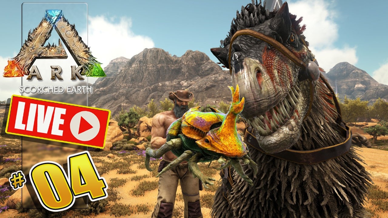 SÉRIE : ARK SCORCHED EARTH - PT 04 - LIVE - PTBR