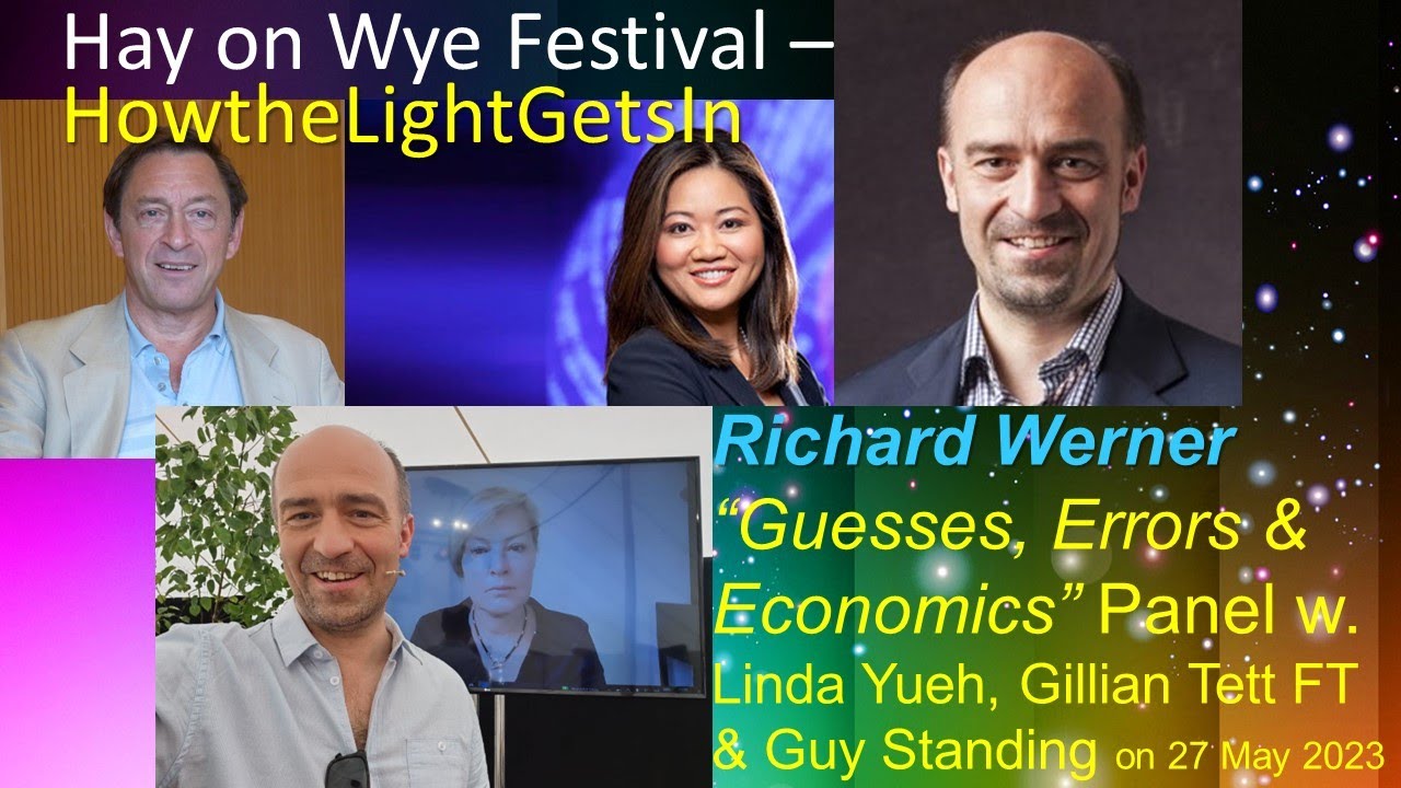 Richard Werner OWNS mainstream economist hack!