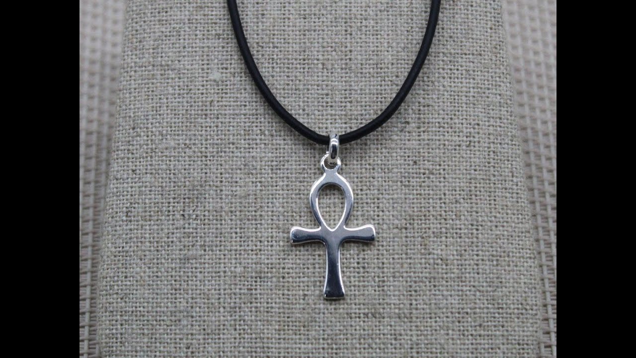 Cordon en Cuir, Cordon de Collier, Collier Pendentif, Pendentif &Acirc;nkh