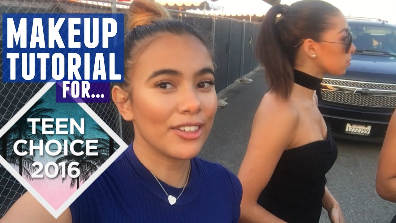 GRWM FOR TEEN CHOICE AWARDS!!