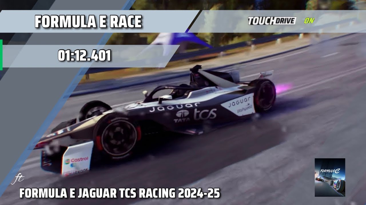 Asphalt Legends | Formula E Race | ft. Formula E Jaguar TCS Racing 2024-25