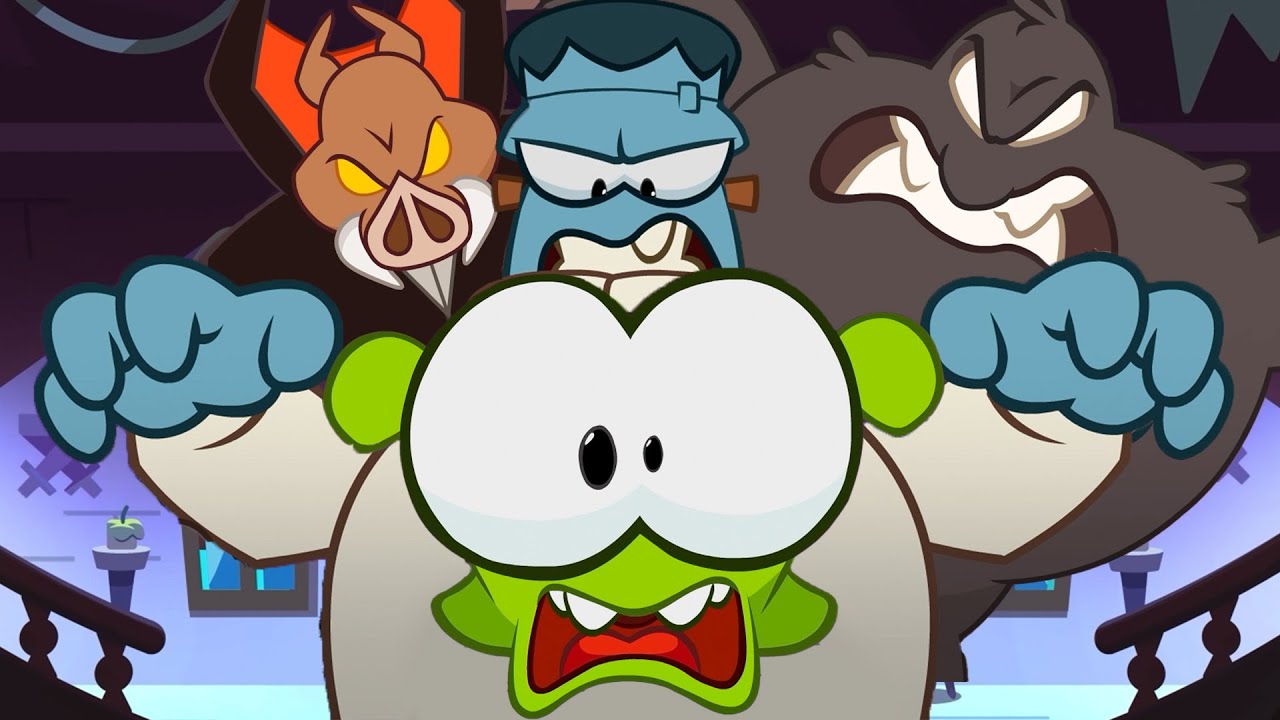 Casa Assombrada! | OM NOM HALLOWEEN! | Desenhos Animados Infantis em Português