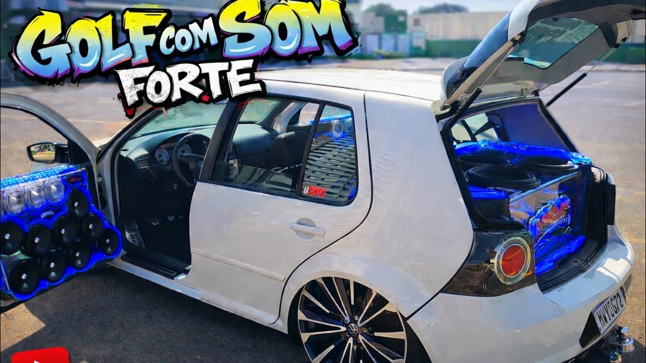 GOLF TODO NO ACRÍLICO - som forte demais 