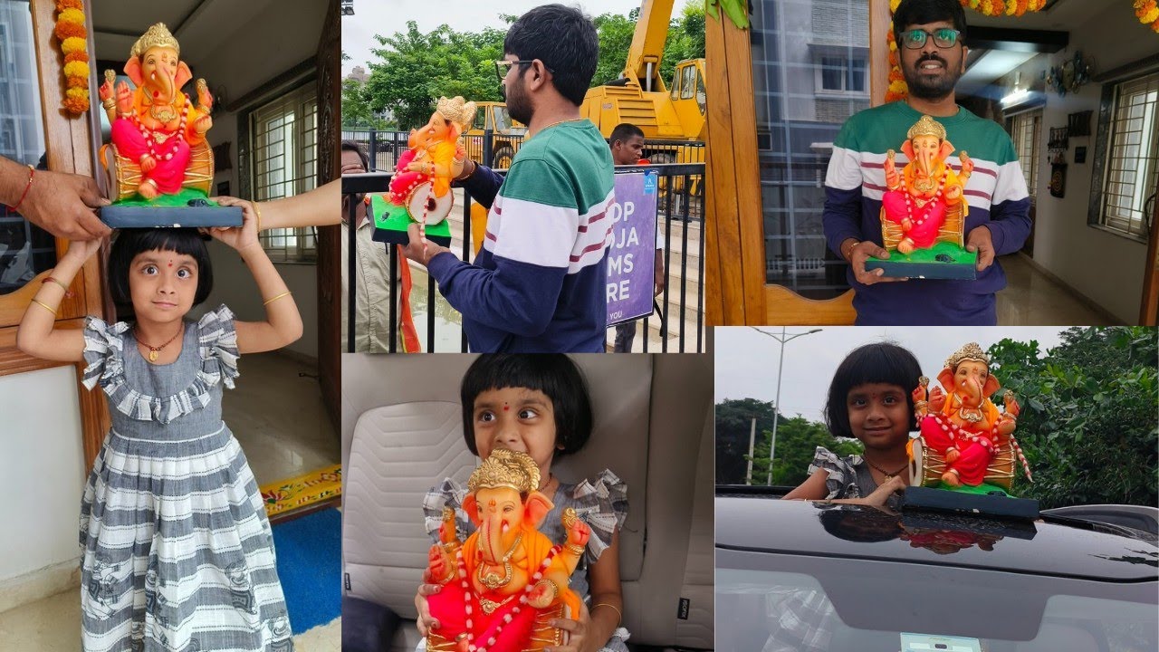 మా బొజ్జ Ganapaya nimarjanam||bye bye 👋👋ganesha||malkam cheruvu||felling emotional 😭 😥2024