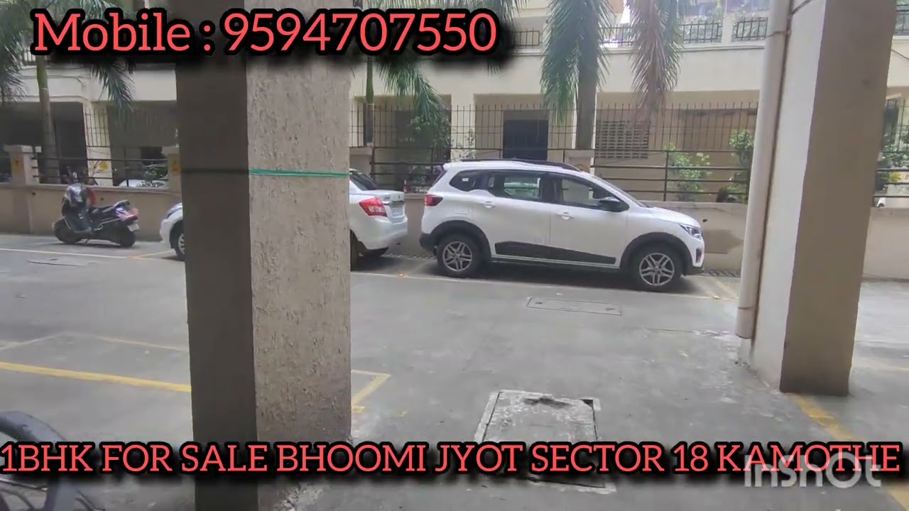 ☎️9594707550☎️1 BHK Flat for Sale in Bhoomi Jyot, Sector 18 Kamothe, Navi Mumbai | Price 65 Lacs