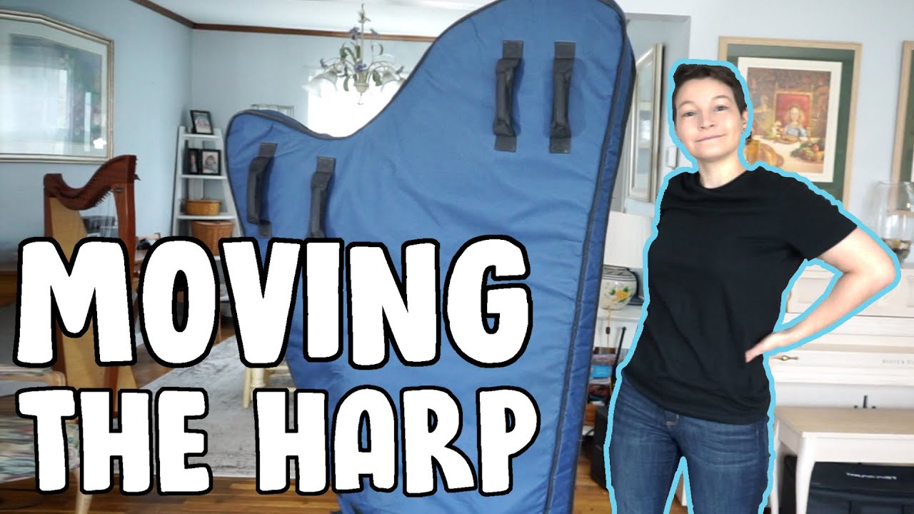 How to Move a Harp || Harpist Emily Hopkins