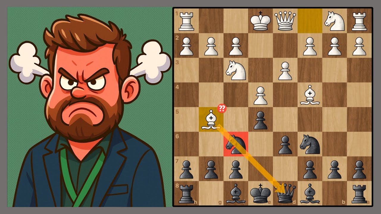 CASTIGA el TÍPICA CLAVADA de ALFIL❌😱 