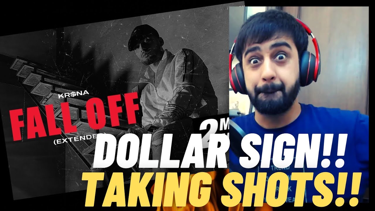 KRSNA TOOK SHOTS AS WELL!! | FALL OFF - EXTENDED VERSION | #KatReactTrain | Reaction