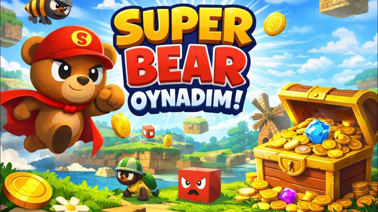 SUPER BEAR OYNUYORUM 🎮