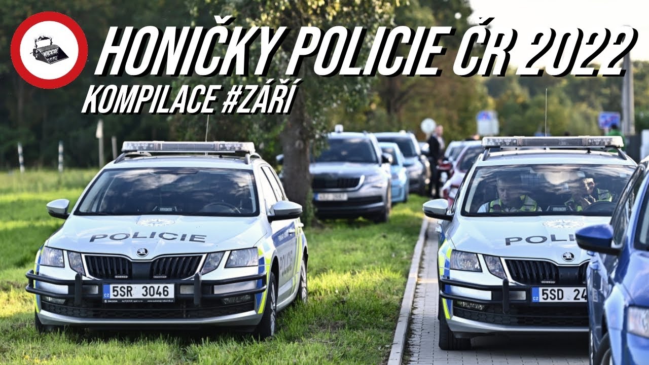 Honičky Policie ČR 2022 | Kompilace – září
