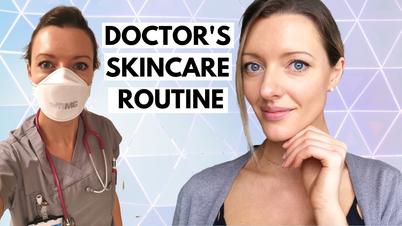 DOCTOR'S SKINCARE ROUTINE  - no more spots from wearing a face mask!! | Dr Sarah Nicholls