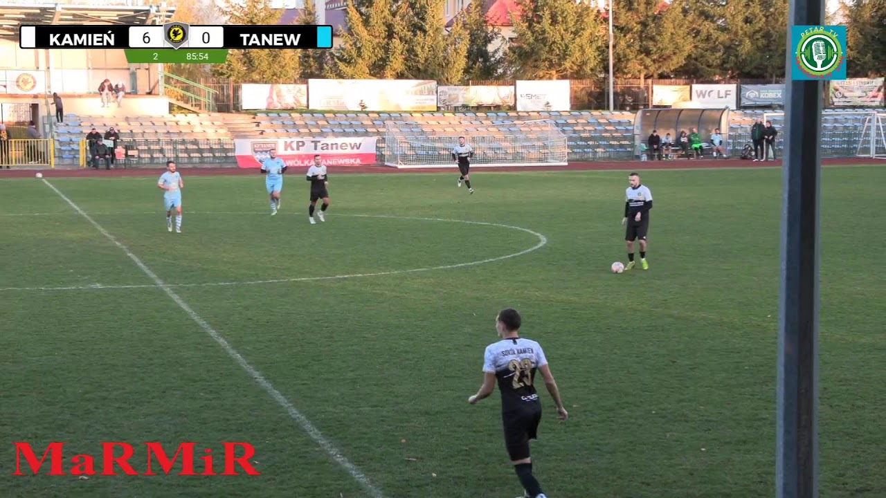 Sok&oacute;ł Kamień - Tanew W&oacute;lka Tanewska. Klasa okręgowa - Podokręg Stalowa Wola. 26.10.2025 r.