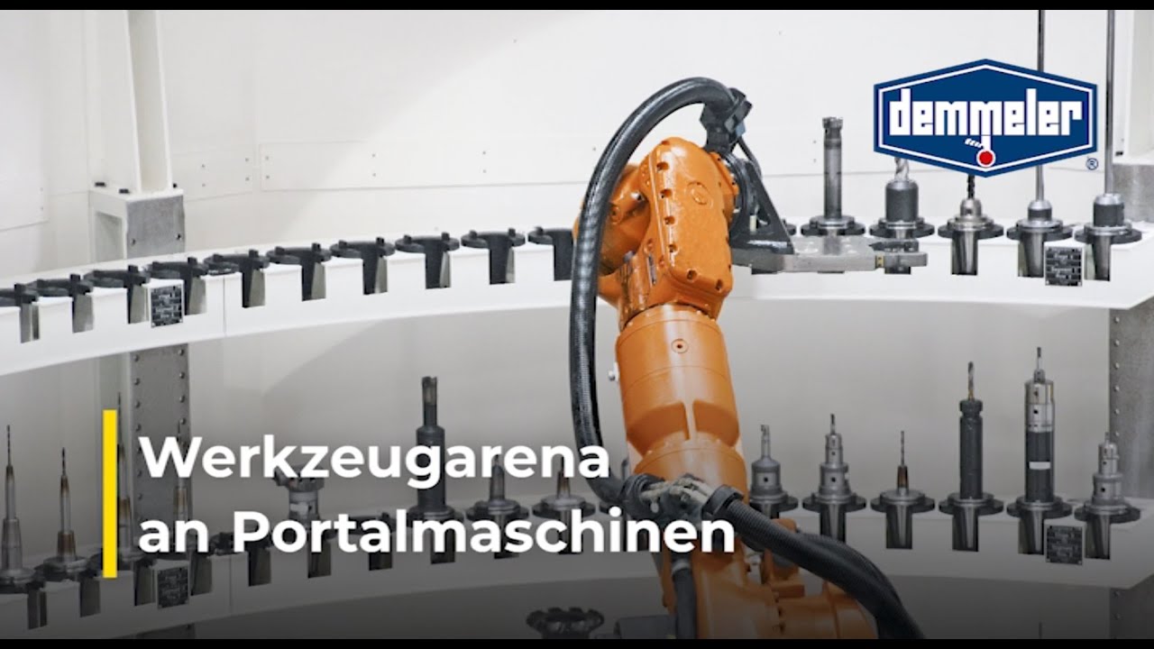DEM Werkzeugarena Portalmaschine