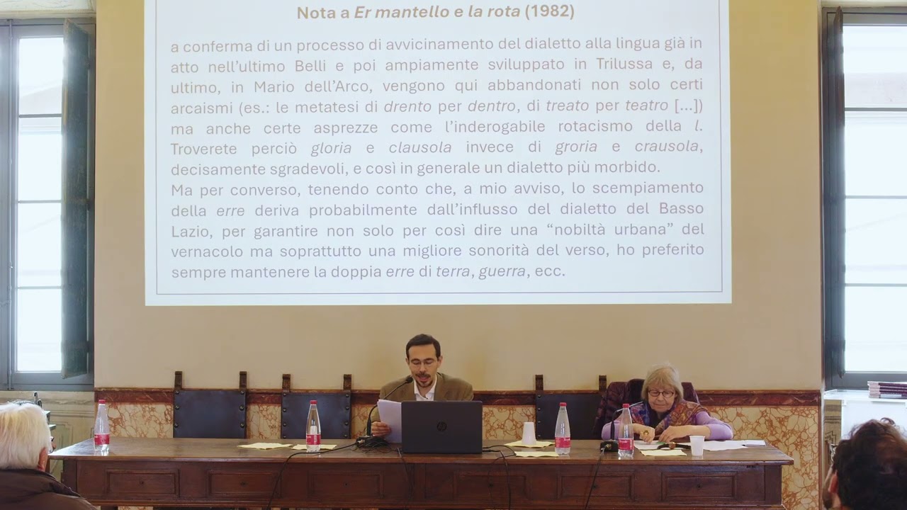 Il Romanesco dal secondo Novecento a oggi - Mario Dell'Arco e Mauro Marè (Picchiorri - Teodonio)